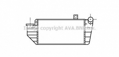 AVA QUALITY COOLING fd4084 -  Интеркулер